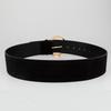 Retro Luxury Design Suede Leather Wide Belt Trendy Casual Pin Buckle Waistband Versatile Trouser Dress Belts For Women