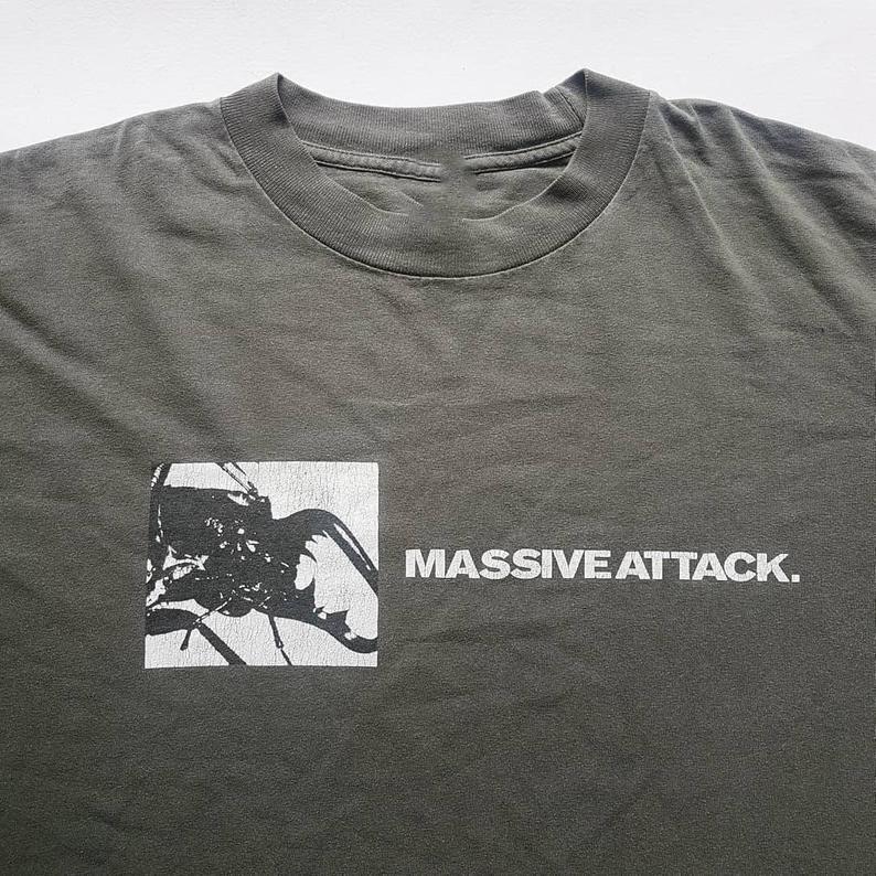 

Collection Massive Attack Band Tour 90s Gift For Fan All Size S to 5XL Unisex T-Shirt XL