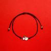 Christmas Theme Braided Rope Bracelet Santa Claus  Pendant Bracelet Women Gifts Party Jewelry Gifts