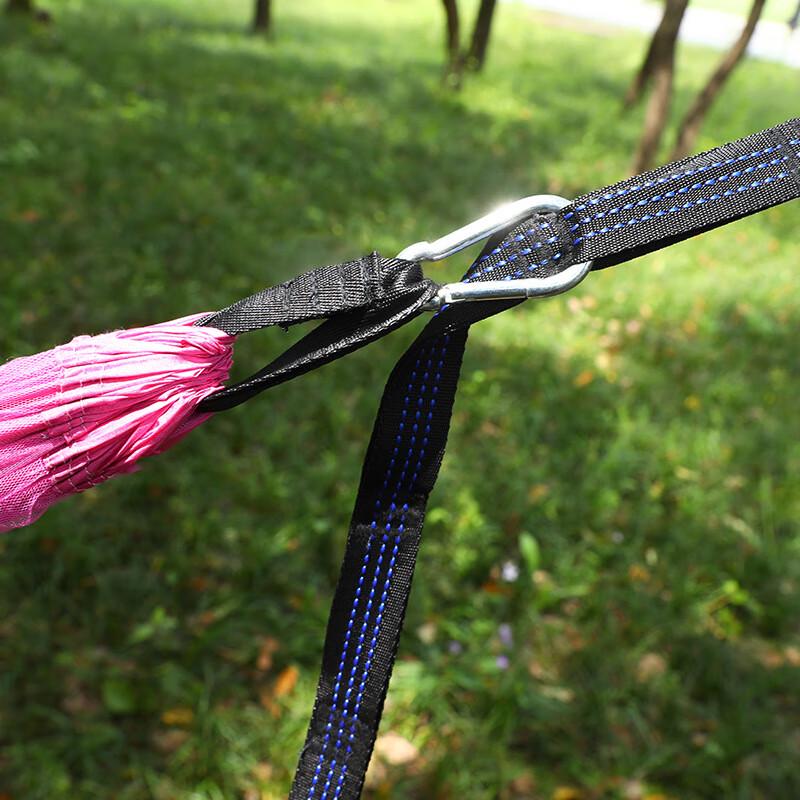 OEING Quick-Setup Double Outdoor Hammock with Mosquito Net & Sunshade
