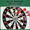 Dart Boards for Adults Flocking Board Stable Dartboard Game Set 15in Sports Tournament Thick Game Toys for Indoor/Outdoor