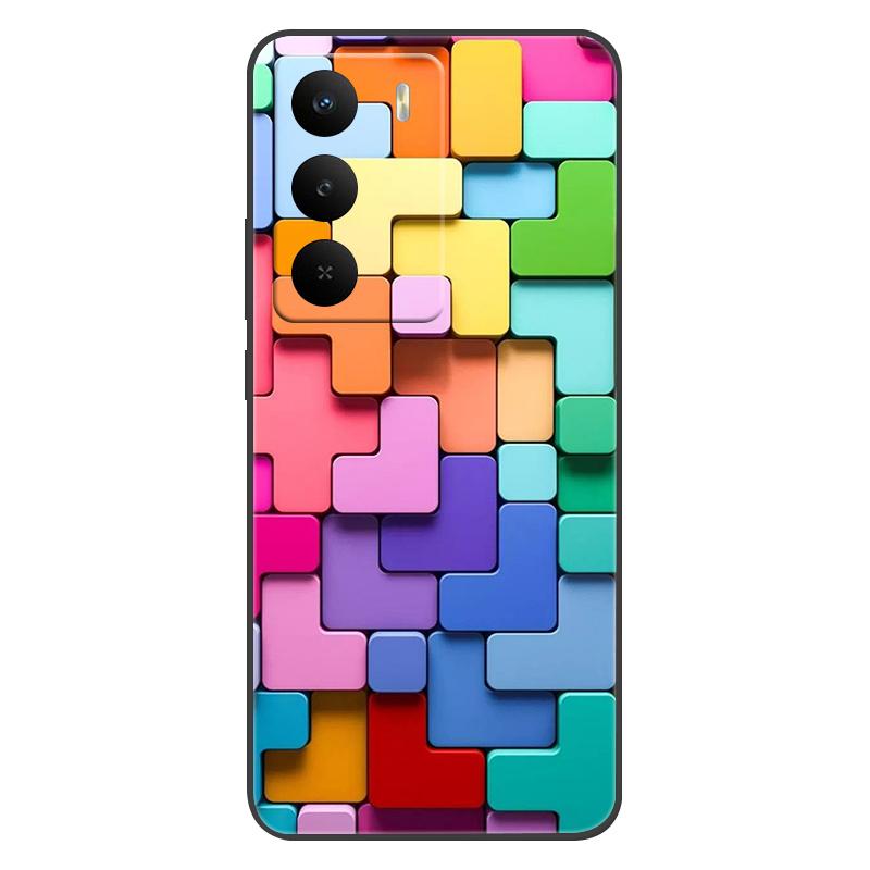 For Realme 14x 5G Case Silicone Luxury Space Soft Bumper for Realme 14X Phone Cover Realme14x RMX5020 TPU Funda Fashion Bag