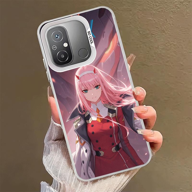 Darling Zero Two 02 Anime Shockproof Phone Case for Xiaomi Poco X7 X6 X5 X3 Pro F7 Ultra M8 Redmi 15C 15 14C 13C 12C 10C 13 12 1