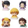 Genuine  Scale Model Demon Slayer Bed Sleep Doll Kamado Nezuko Hashibira Inosuke Collection Model Action Figure Toy Gift