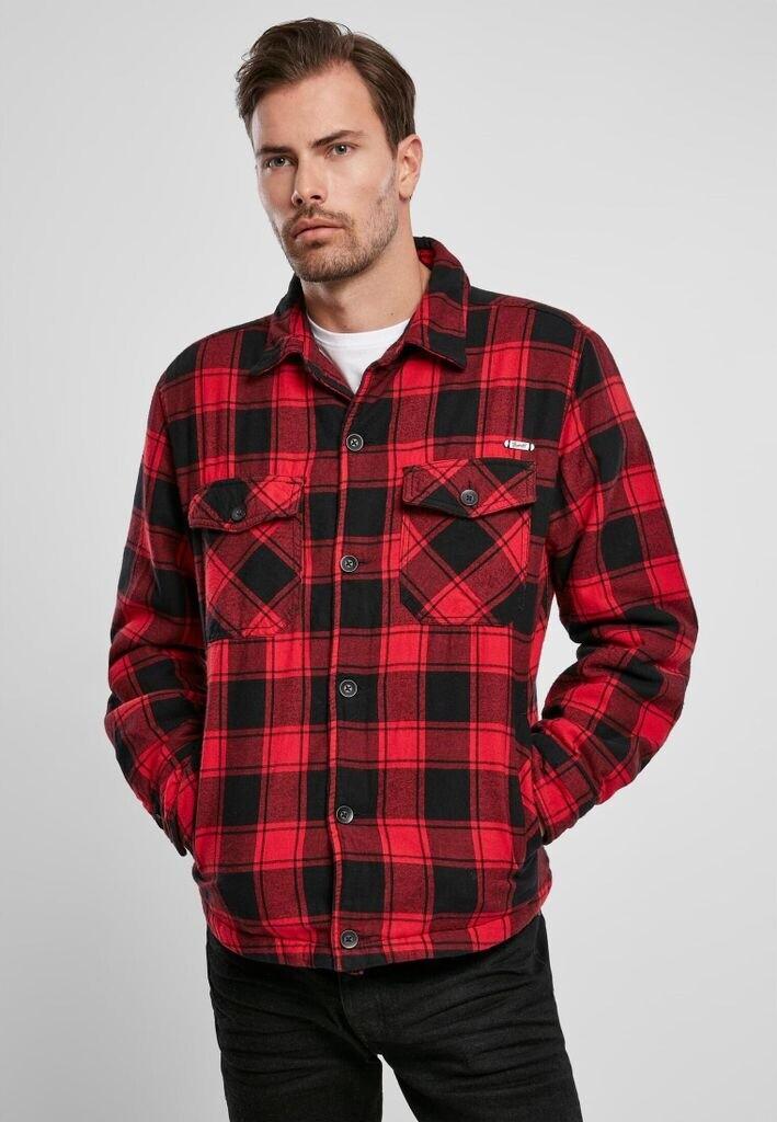 Зимняя куртка Brandit Lumberjacket (9478) red/black