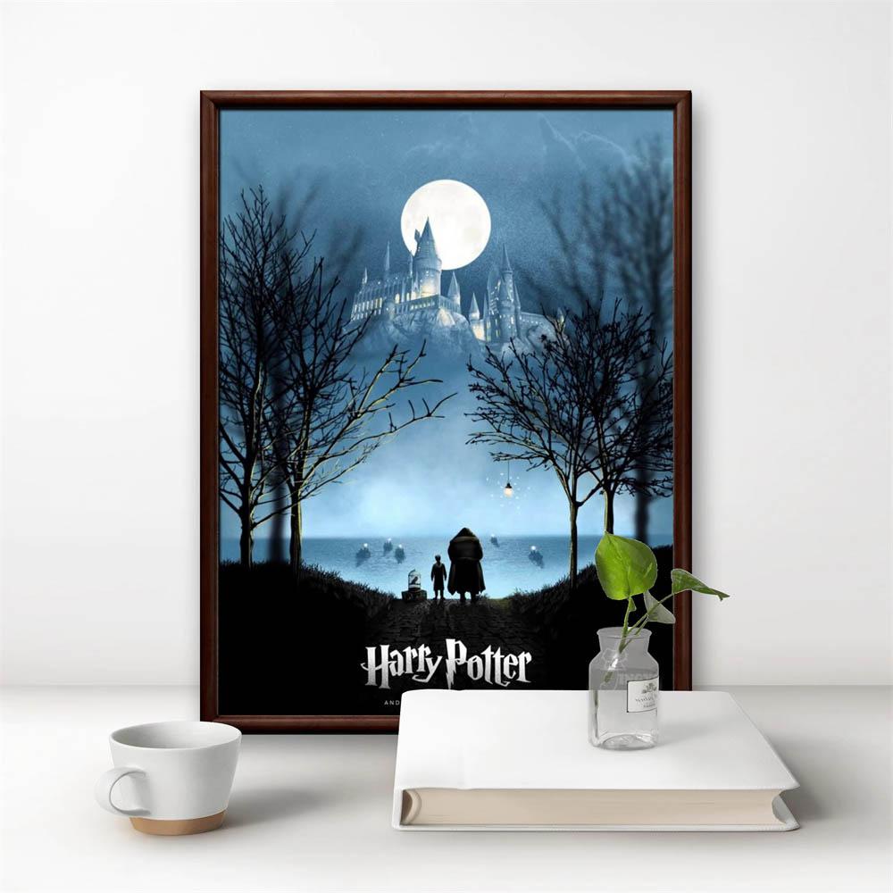 2025 New Harry Potter Painting Cover Diamond Painting Cross Stitch Mosaic Embroidery Home Decor 5D DIY Art New Kids Gift