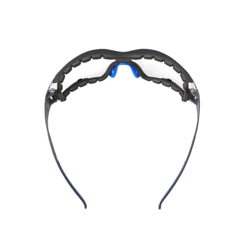 3M Secure Fit Anti-fog Protective Glasses Clear Lens with Gasket SF401SGAF-BLU-F