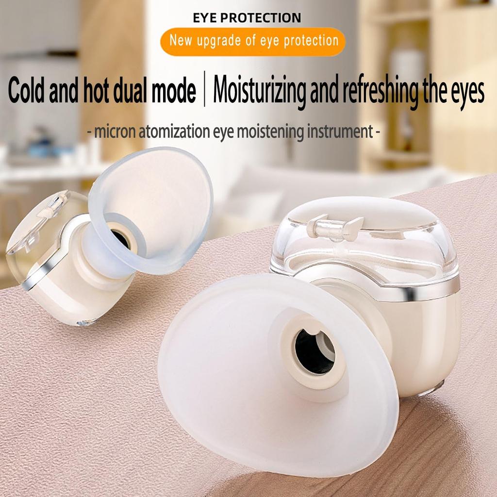Hot And Cold Double Compress Eye Moisturizer Relieves Fatigue Dry Eyes Steaming Eye Atomizer Charging Spray Fumigation Eye Instrument
