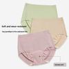 Women's Summer Antibacterial In The File Without A Scratch To Lift Hips Sea Cotton Mat Yoga Briefs
