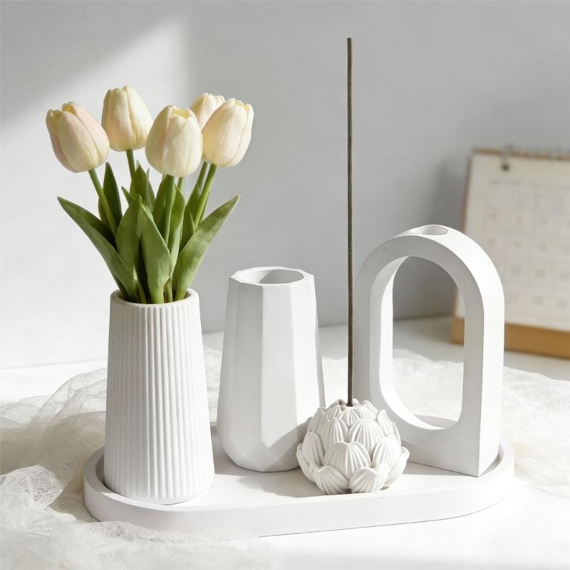 Sturdy Silicone Mould For Crafting Customes Vases Ideal For Gift Making