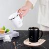 Reusable Stainless Thermal Cup With Lid Handle Portable Thermal Water Bottles Mug For Coffee Juice