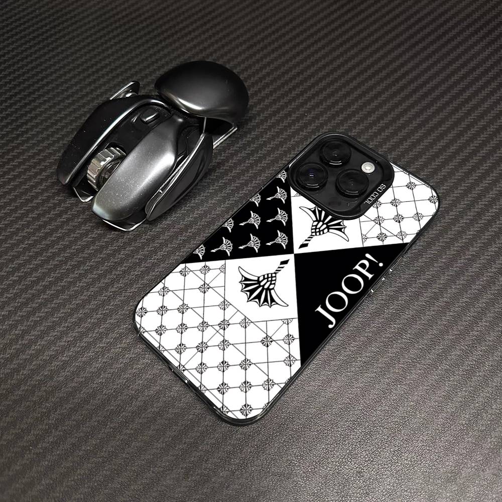 Famous Printed J-JoopS Logo Phone Cases For IPhone 17 16e 15 14 13 12 11 Plus Pro Max ProMax Colorful Covers