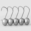 5Pcs 3.5G 5G 7G 10G Worm Hook With Round Sinker Offset Fishing Hook High Carbon Steel Jig Head Crank Hook Carp Anzol Fishhook