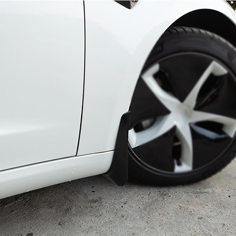Front & Rear Mud Flaps with Accessories for Tesla Model 3 2017-