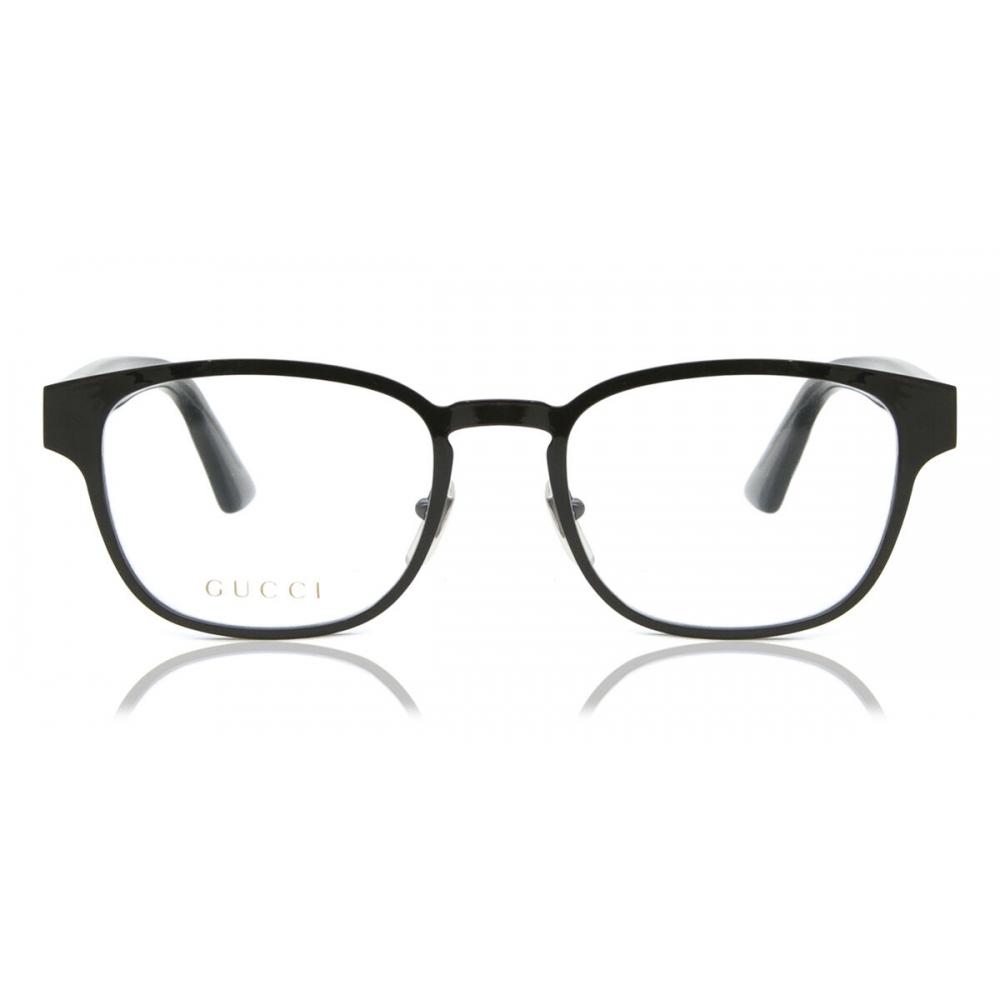 

Gucci Gg1118o 003 Men Eyeglasses Shiny Black/52