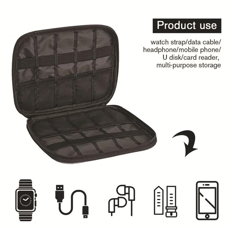 Watchband Bag for Apple Watch Strap Box Case Travel Smart Watch Wriststrap Storage Bag Box Watches Organizer Band Holder