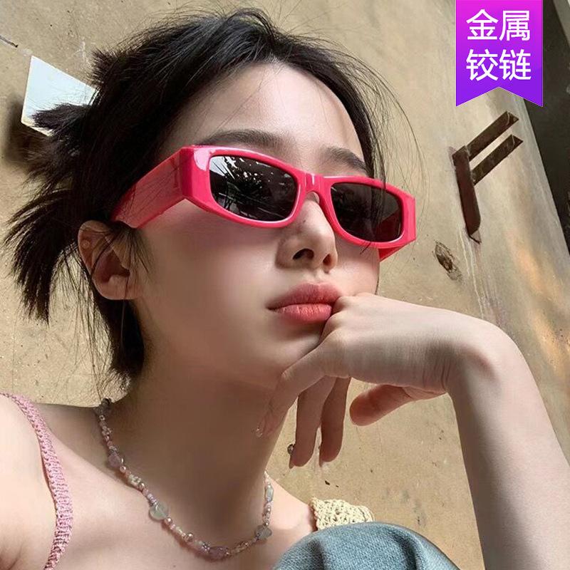 Internet celebrity personality small frame sunglasses lady feeling new fashion sunglasses UV protection sunglasses