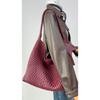 Internet Celebrity Explosion Star Woven Bag Champagne Tote Bag Large Capacity Gun Same Hand Shoulder Bucket Bag