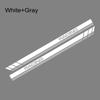 2PCS Car Door Racing Stripe Sticker Vinyl Decor Auto Waterproof Exterior Tuning Accessories For Tesla Model 3 Y S X 2016-2024