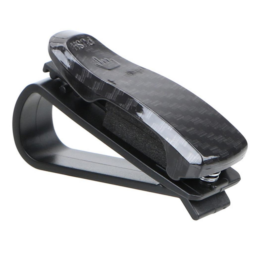 Sun Visor Sunglasses Clip Holder Eyeglasses Storage Fastener Sun Visor Clip-on Glass Case Car Visor Accessories