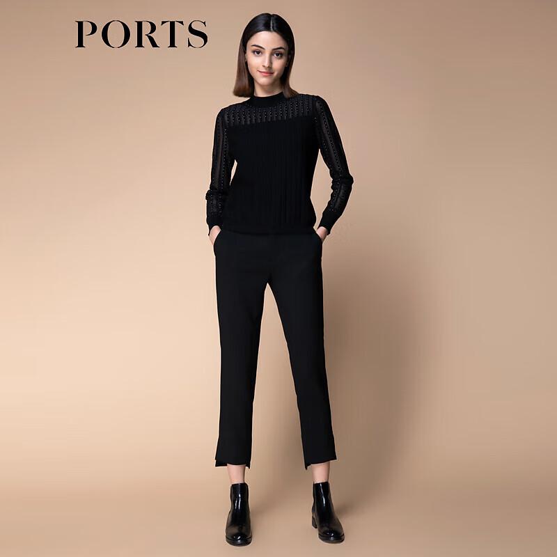 

PORTS Women s Striped Knit Sweater S