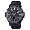 Casio Wristwatch Pro Trek Domestic Genuine Product Climber Line Radio Solar Biomass Plastic Used PRW-51FC-1JF Mens Black