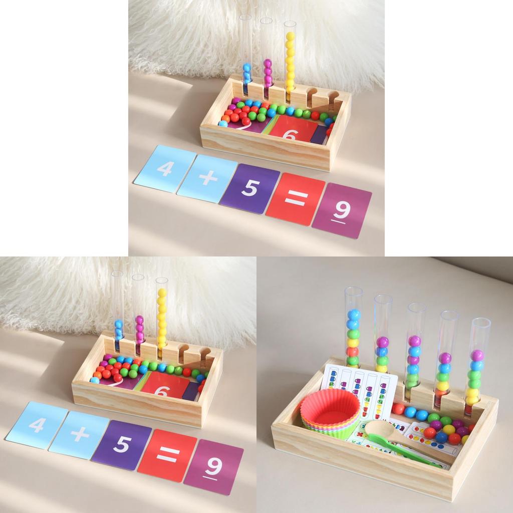 Wooden Bead Clamping Toy For Early Education And Focus Training For Kids