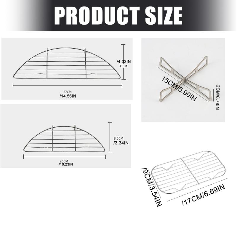 Practical Barbecue Grilling Surfaces Property Safe Food Contact Outdoor Cooking Solution Metal Texture for Outdoor
