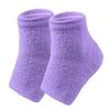 Feather Yarn Gel Heel Socks Hand and Foot Gel Touch Screen Gloves Plant Full Socks Five-finger Gloves