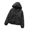 New Light and Thin Hooded Autumn and Winter Gourd Short Down Jacket for Women To Wear Warm Loose and Versatile Classic Jacket