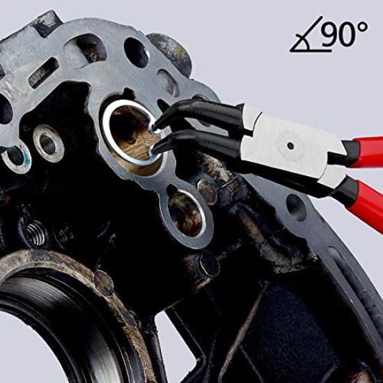 KNIPEX KNIPEX Snap Ring Pliers for Holes 4421J21 90° 19-60mm