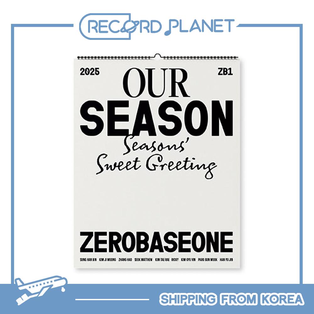 

[Предзаказ] ZEROBASEONE - Настенный календарь 2025 [НАШ сезон] 2025 Wall Calendar