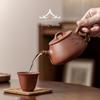 Handmade Yixing Zisha Shi Piao Teapot for Gongfu Tea, Single-Person Use, High-End Artist Design