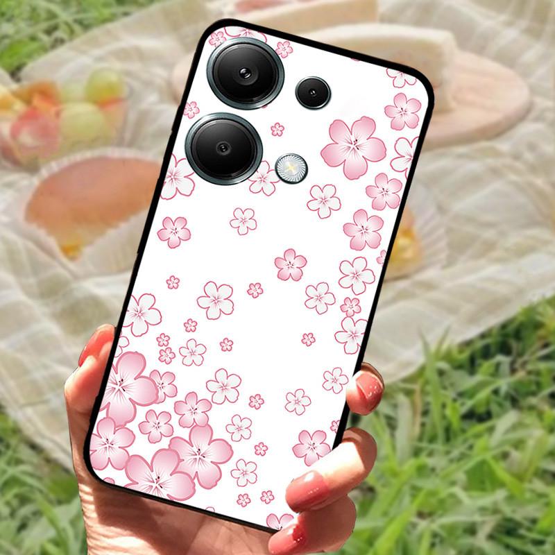 For Poco M6 Pro 4G Case Poco M6 4G Cover Silicone Soft Marble Bumper Coque for Xiaomi Poco F6 Redmi Turbo 3 5G Protective Fundas