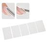 50pcs Disposable Nail Sandpaper Sheets Self Adhesive Nail Pre Polishing Paper Salon Use