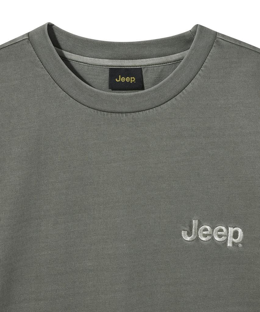 JEEP Pigment M-Logo Graphic Short Sleeve T-Shirt (Jq5Tsu673Kh)