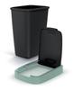 25L COMPACTA Q waste bin light green | Pop