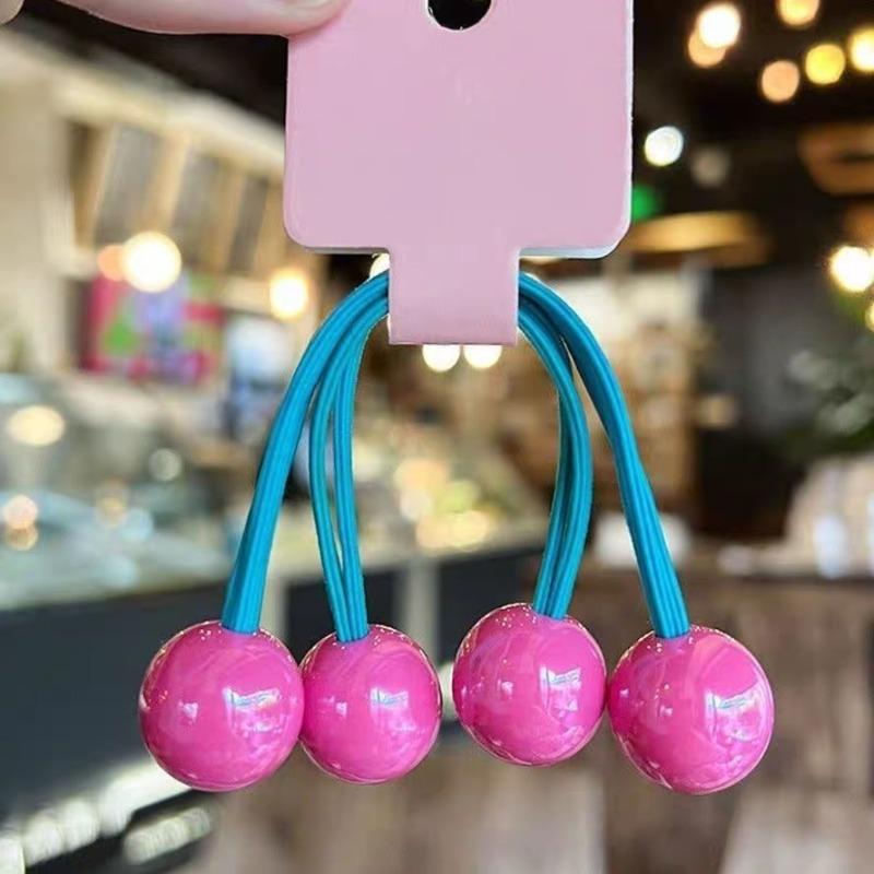 Kristallkaninchen Doppelköpfiges Gummiband Kinderwickel Langes Haarseil Koreanische Version Funkelndes elastisches hochwertiges Kopfseil