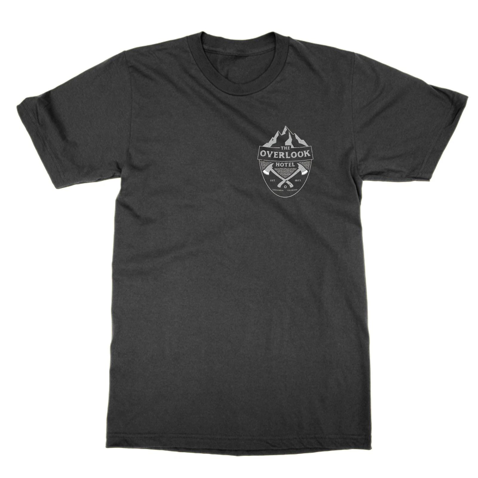 

The Overlook Hotel Badge T-Shirt Funny Top King Gift For Horror Fan 3XL