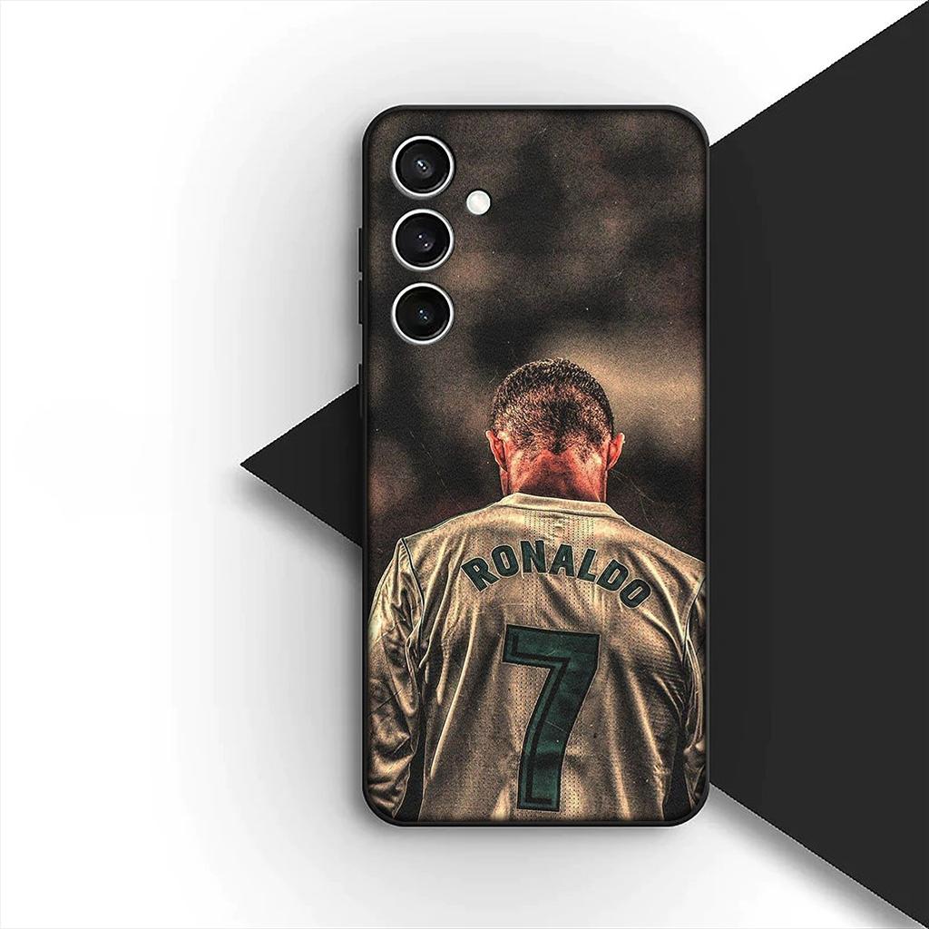 Cover for Motorola Moto G86 G57 E14 E15 G14 G34 G67 G84 G24 A54 G15 Power E22 Phone Case Star Soccer No 7 Football Cr7s No7