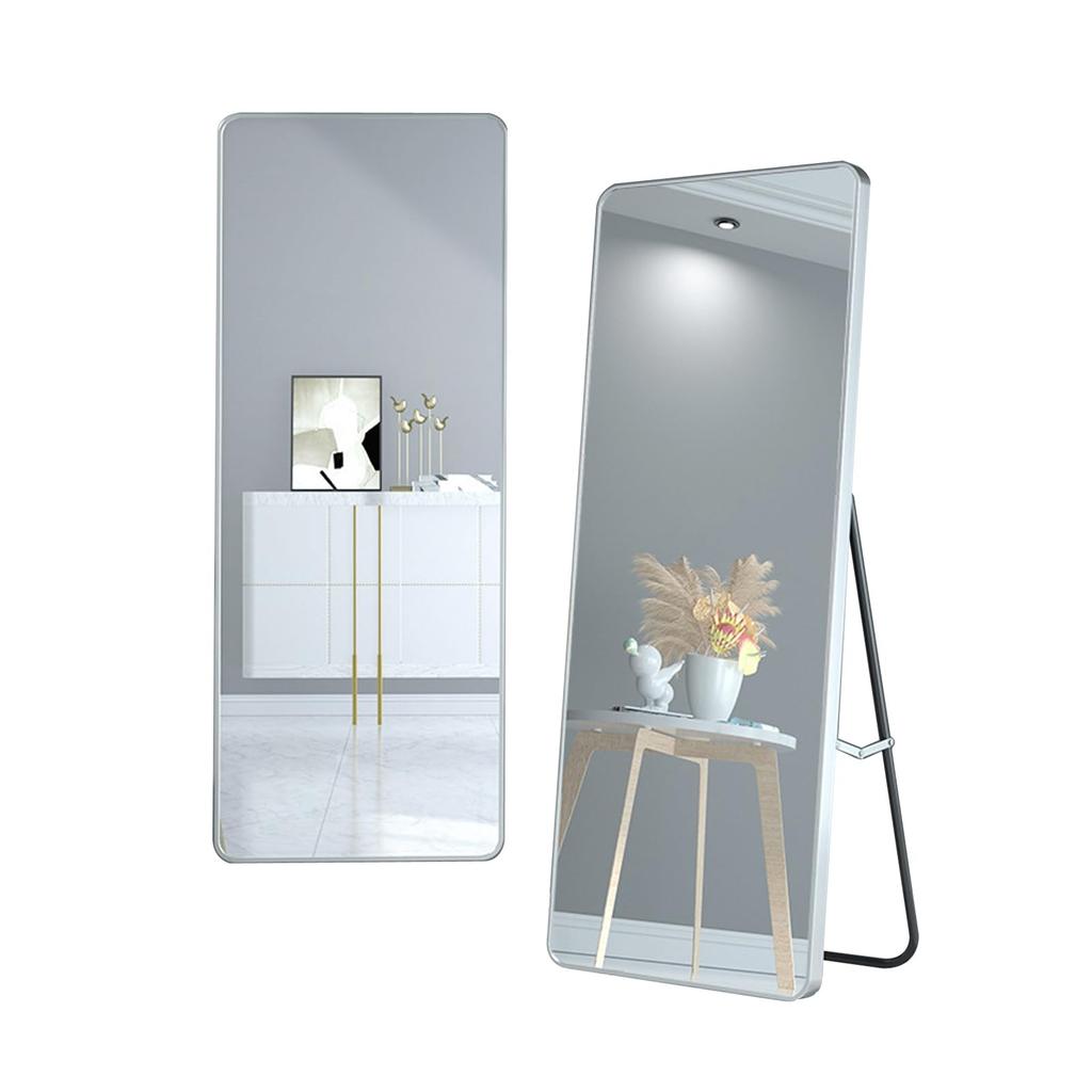 Large, Portable, Shatterproof, Lightweight, Wall-mounted Full-length Mirror, Perfect for Checking Your Style. 36.5cm Wide X 143cm High.