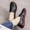 Mode Damesschoenen Echt lederen loafers Dames Casual schoenen Zachte comfortabele schoenen Damesflats