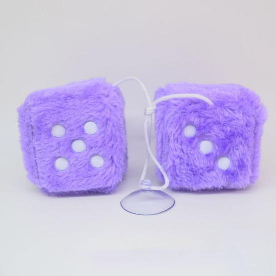 Plyšová kostka Hračka Barevná 6cm Kostka Nadýchaná Tečkovaná kostka Plyšáci Dekorace Houbová výplň Kostka Plyšový přívěsek Doplňky na batoh Interiér auta