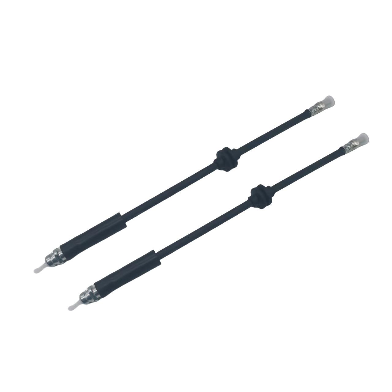 2pc Rear Brake Hose Compatible with Volvo V40, 2013-2019 31317913 2pc