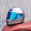 Full Face Motorcycle Helmet Men Women ABS Retro Cruiser Style All Season Use With Multiple Color Options