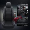 Universal Leather Car Seat Cushion - Five-Seater, Four Seasons, Full Coverage, Comfortable Style.