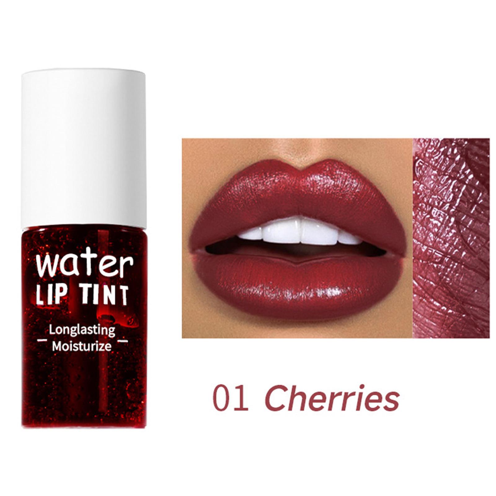 

Portable Mini Water Lip Tint, Non-sticky Long-lasting Lip Stain, Moisturizing Gloss Finish 1Pc for Everyday Makeup One Size