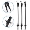 3pcs 50cm Fish Tank Straight Tweezer Plastic Tweezers Forceps Clip Fish Tank Cleaning Tool Plant Algae Pruning Tongs Clip Pliers