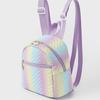 Cute Rainbow Gradient Mini Backpack, Lightweight Small Daypack, Casual Travel Shoulder Bag for Daily Outing, Shopping, Vacation