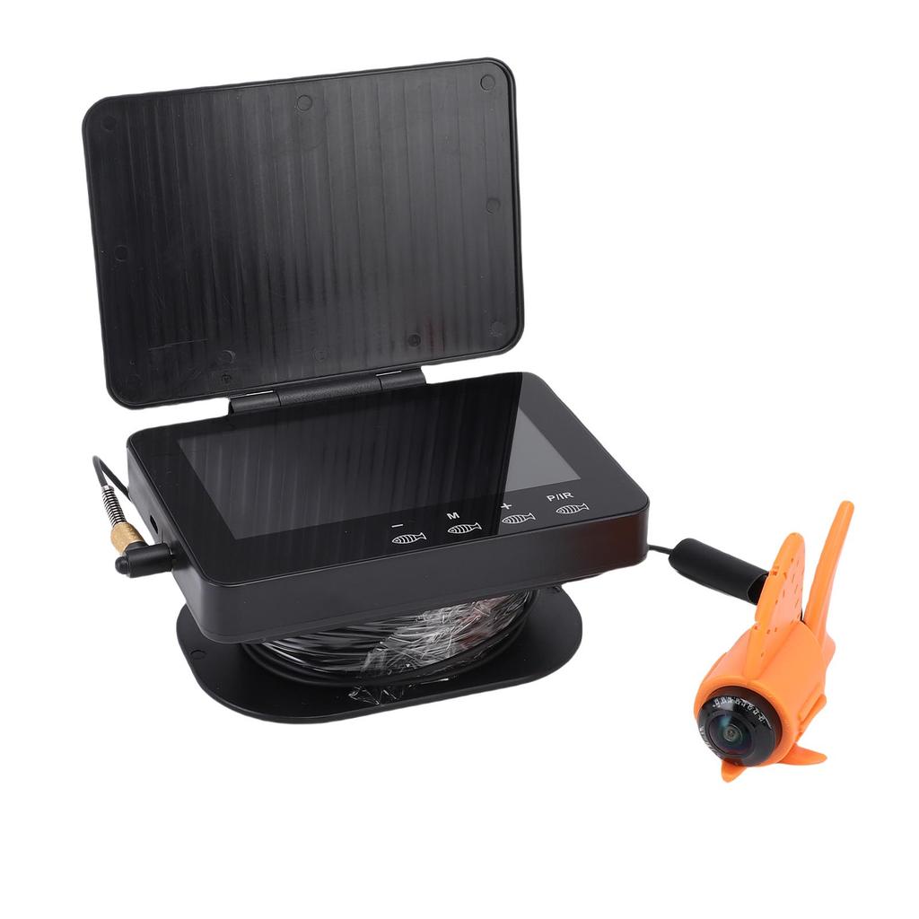 Underwater Fish Finder 4.3in Screen 1080P 5MP 195 Degrees  Wide Angle High Brightness Multifunctional Underwater Camera